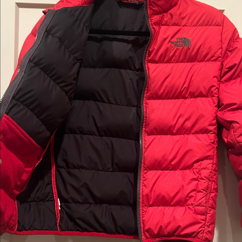 The North Face Kids Red Puffer Jacket - Picture 4 of 4